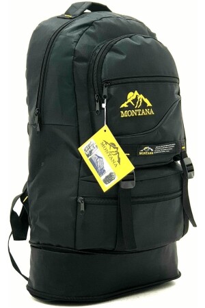 Körüklü Dağcı Sırt Çantası 65 litre Kapasiteli Kamp Çantası - Montana Mountainer