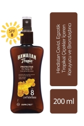 Hawaııan Tropıc Koruyucu Ve Bronzlaştırıcı Yağ Spf 8 5099821009977 - Hawaiian Tropic