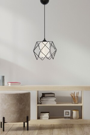 Koza White Glass One Kitchen - Entrance - Hallway Pendant Lamp Chandelier - Trend Kitchen