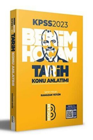 Kpss Gk History Lecture - 2023 - Benim Hocam Yayınları