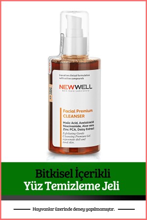 Kräuterhaltiges Gesichtsreinigungsgel (alle Hauttypen) 200 ml T1010 - New Well