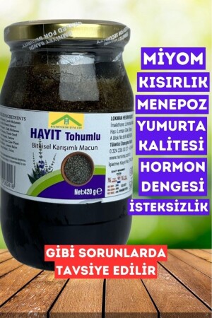 Kräutermischungspaste mit Mönchspfeffersamen 420 gr hkm131 - BİZİMHEKİM