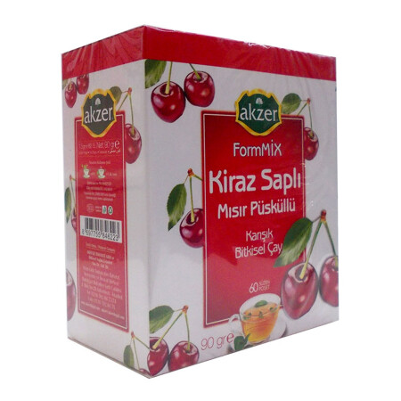 Kräutertee mit Kirschstielen und Maisquasten, 60 Filterbeutel - 9