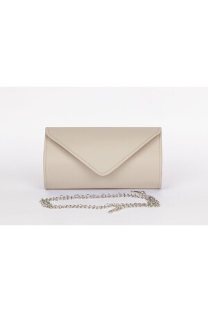 (MNZ-Cream Line) نمط ثوب مساء حقيبة (Pudrapradabl1 - efnanstore