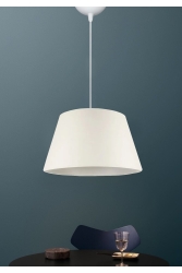 Krem Kumaş Konik Dekoratif Tavan Sarkıt Ayd-2772 AYD-2772 - HOMİNG