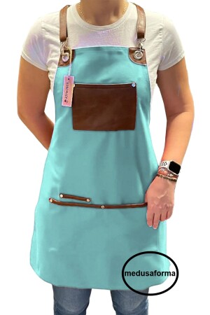 Kreuzgurt-Küchenschürze, Meisterkoch, Café, Restaurant, Koch, Kellner, Barkeeper, Koch, Friseur, Barista, Schürze 930767991 - medusaforma