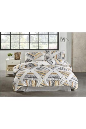 Kristal Felix Single Terry Cotton Duvet Cover Set Brown 2691224. 0100 - Taç