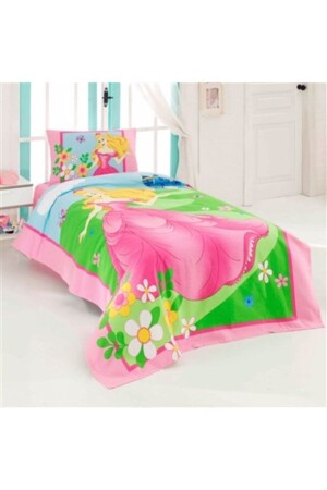 Kristal Ranforce Single Duvet Cover Set Darling BC101510 - Taç