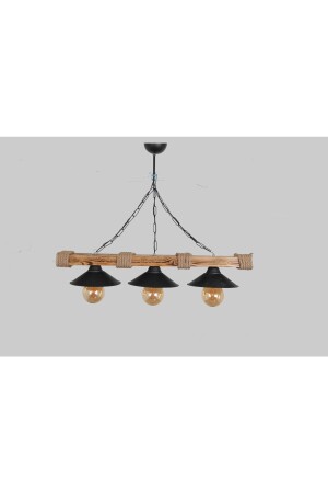 Kronleuchter aus Holz, rustikales Seildesign, natürliches, stilvolles Aussehen TYC00607677764 - MTSANAL