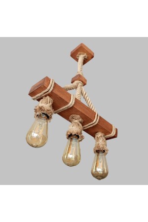 Kronleuchter aus Holz Smtr3017-110a Home Gift SMTR3017-110A - SİMETRİ AVİZE