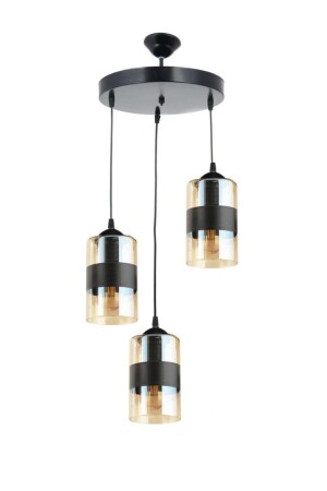 Kronleuchter Pendelleuchte 3-teilig Glasbeleuchtung 3-teilig Pendelleuchte - Uçar