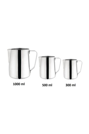 Krug, Stahlkrug, Kaffeekanne, Milchkanne, Kaffeekrug, 3er-Set, TYC00203099742 - Epinox