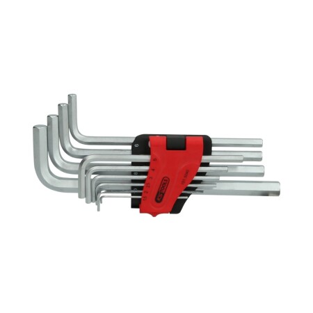 KS TOOLS 10 parçalı kavisli altıgen anahtar seti - KsTools