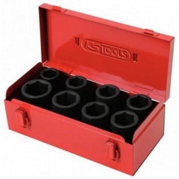 KS TOOLS long impact socket set 3/4