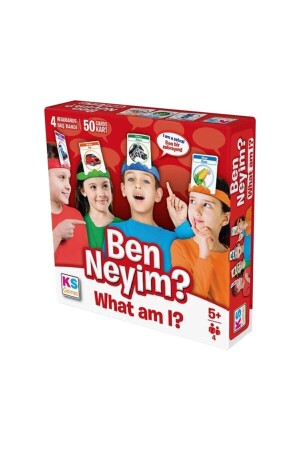 Ks Was bin ich? Familien-Kinderspaß-Boxspiel - Ks Games