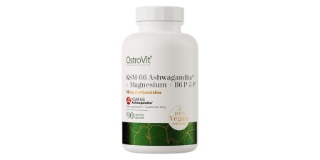KSM-66 Ashwagandha + Magnezyum + B6 P-5-P - POWERBODY
