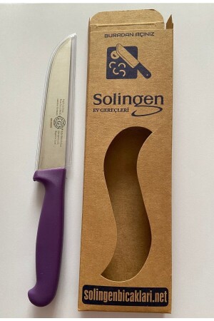 Küchenmesser 24 cm SEG. KÜCHE. GERADE. LILA. 24CM. 001 - Solingen