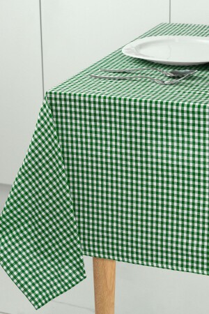 Küçük Kare Desen Pötikareli Masa Örtüsü- Sofra Bezi- Piknik Örtüsü - Soft Kare