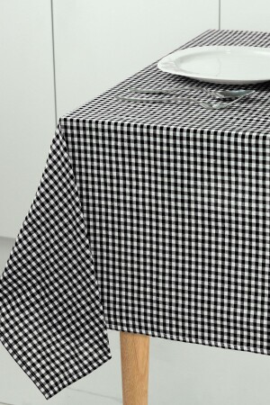 Küçük Kare Desen Pötikareli Masa Örtüsü- Sofra Bezi- Piknik Örtüsü - Soft Kare