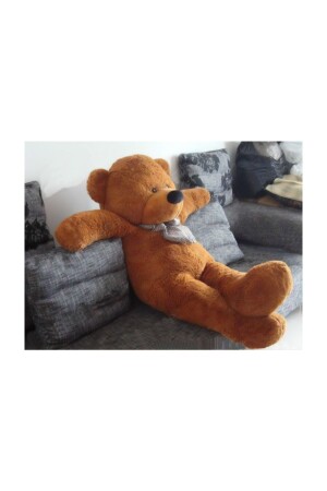 Kuki Oyuncak 140cm Büyük Koyu Kahverengi Peluş Ayı 8681719208349 - Kuki's Spielzeug