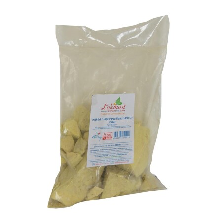 Kükürt Külçe Parça Kalıp 1000 Gr Paket - Lokmanavm