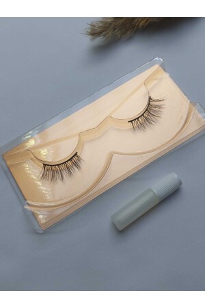 Künstliche Wimpern aus Seide, halb natürlich aussehend H02 - Sevru