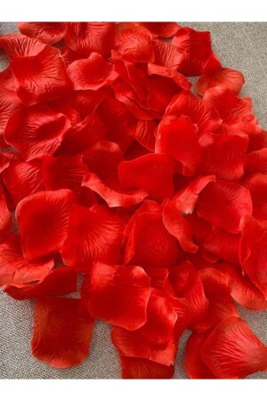 Künstliches rotes Rosenblatt, 5 x 5 cm, 96 Stück – künstliches Rosenblatt - Hasyılmaz
