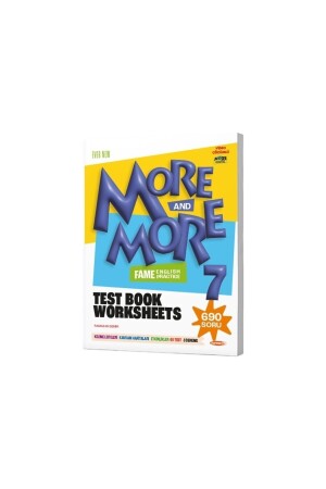 Kurmay Elt More And More 7. Sınıf Fenomen English Test Book Worksheets - More&More