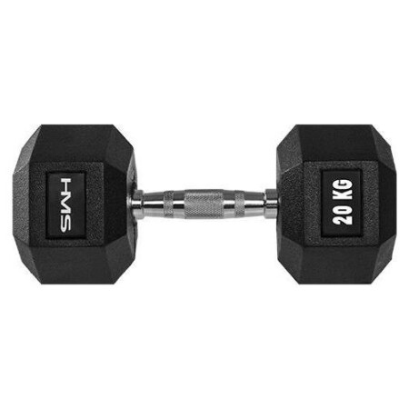 Kurzhantel HMS Hex Pro - 20 kg - HMS