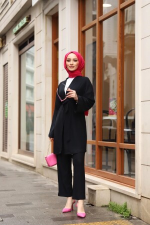 Kuşaklı Kimona Takım LRX-453201123 - lurex moda
