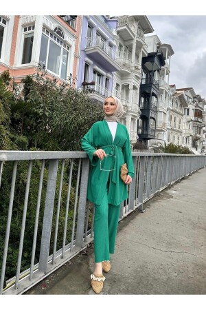 Kuşaklı Kimono Takım - Genel Markalar
