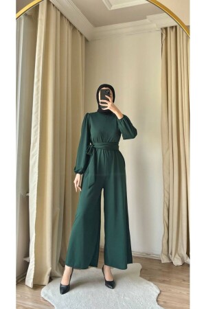 Kuşaklı Tesettür Tulum - Bestshopping