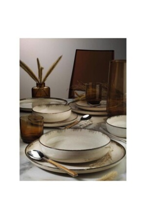 Kütahya Porcelain Mood 18 Pieces for 6 People YTK5353 - vinekaradenizstore