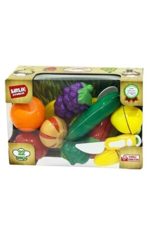 Kutulu Meyve Ve Sebze Kesme Seti 22 Parça - Birlik Toys