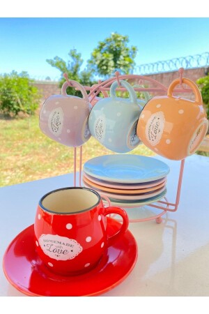 Kuupa 81009 6-teiliges Kaffeeset mit Ständer 8202108810099 - Perotti