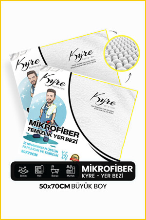 Kyre Mikrofiber Temizlik Yer Bezi - Kyre