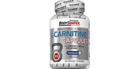 L-Carnitine Capsules - 100 caps - Weider