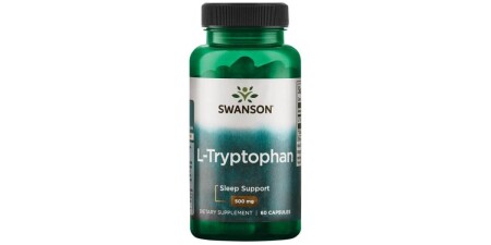 L-Triptofan, 500 mg - 60 kapsül - Swanson