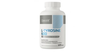 L-Tyrosine, 600mg - 120 caps - OstroVit