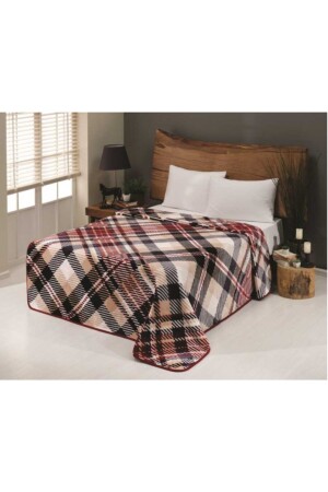 Lacasa Luxury Mink King Size 1078 Beige Blanket 200x240 &Both Blanket & Bedspread& - Mink