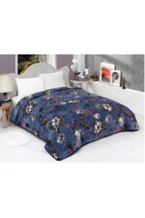 Lacasa Luxury Mink Large Size 1095 Blue Blanket 200x240 Both Blanket & Bedspread - Mink