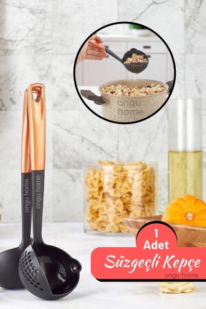 Ladle with Strainer Heat Resistant Ladle with Strainer - Ongu Home