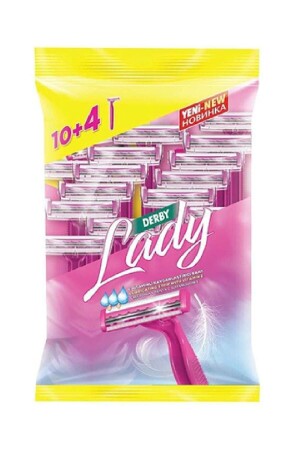 Lady Double Blade 10+4 pieces - Derby
