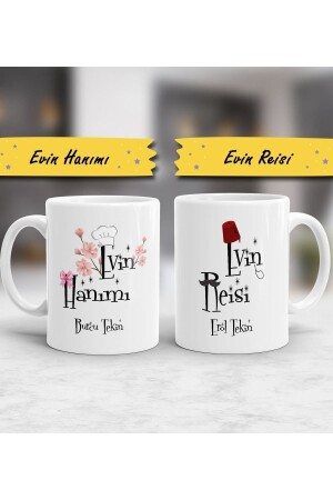 Lady of the House & Head of the House Set of 2 Mugs KB-EHER19 - Genel Markalar