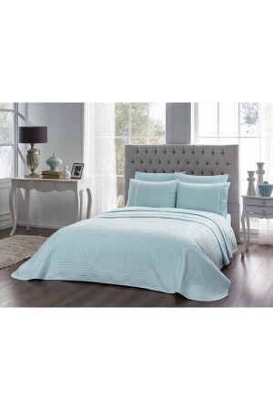Laguna Jacquard Double Pique Set Turquoise - Taç