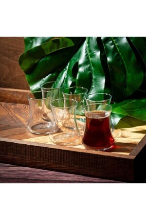 Lal 6'lı Çay Bardağı - 170 Ml - Lav