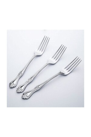 Lalezar Model Dinner Fork 12 Pieces NEL1002 - Nehir