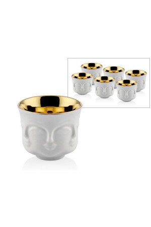 Lamadore White Gold Faces Set of 6 Faces 1JB-2037WG - LAMEDORE