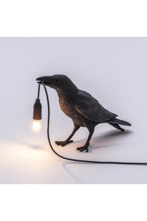 Crow Holding Lamp Lampshade Modern Lighting Led Light Decor krgnw - CajuArt