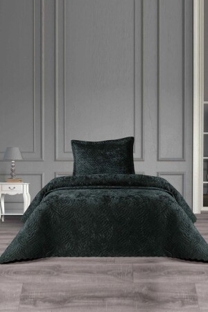 Lamia Petrol Ultrasonic Single Bed Cover - Karaca Home